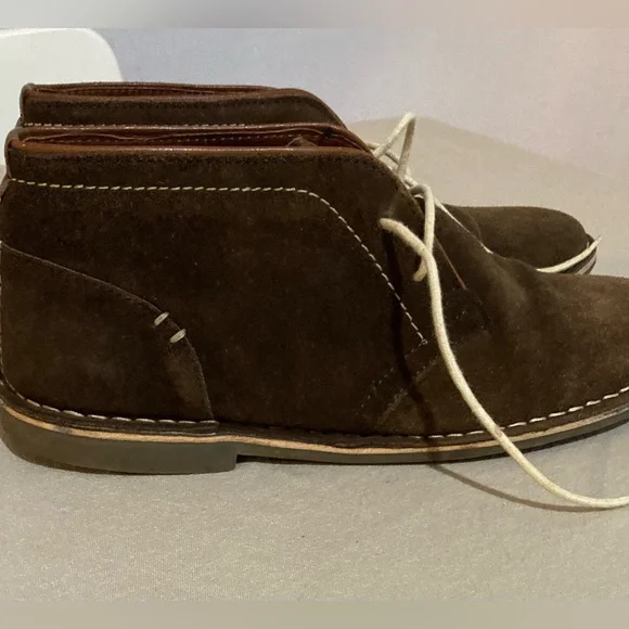 🥾Steve Madden Mens Durvish Chukka Boot Dark Brown Suede Size:9 - Picture 8 of 10